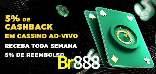 Promoções do cassino ao Vivo Br888